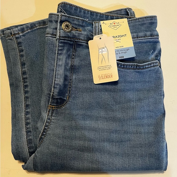 St. John's Bay Denim - New St John’s Bay Staight jeans
